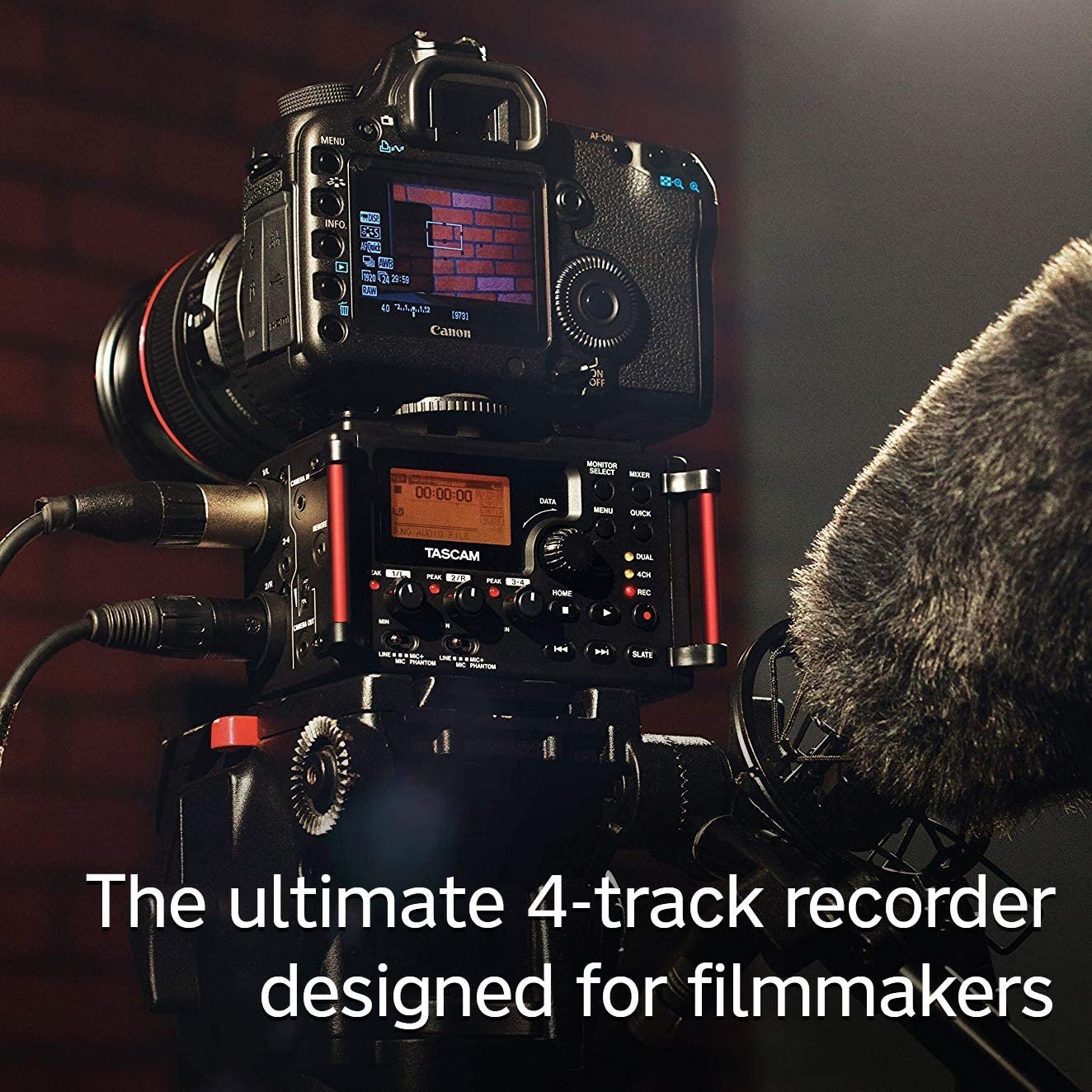 TASCAM DR-60DmkII DSLR Audio Recorder