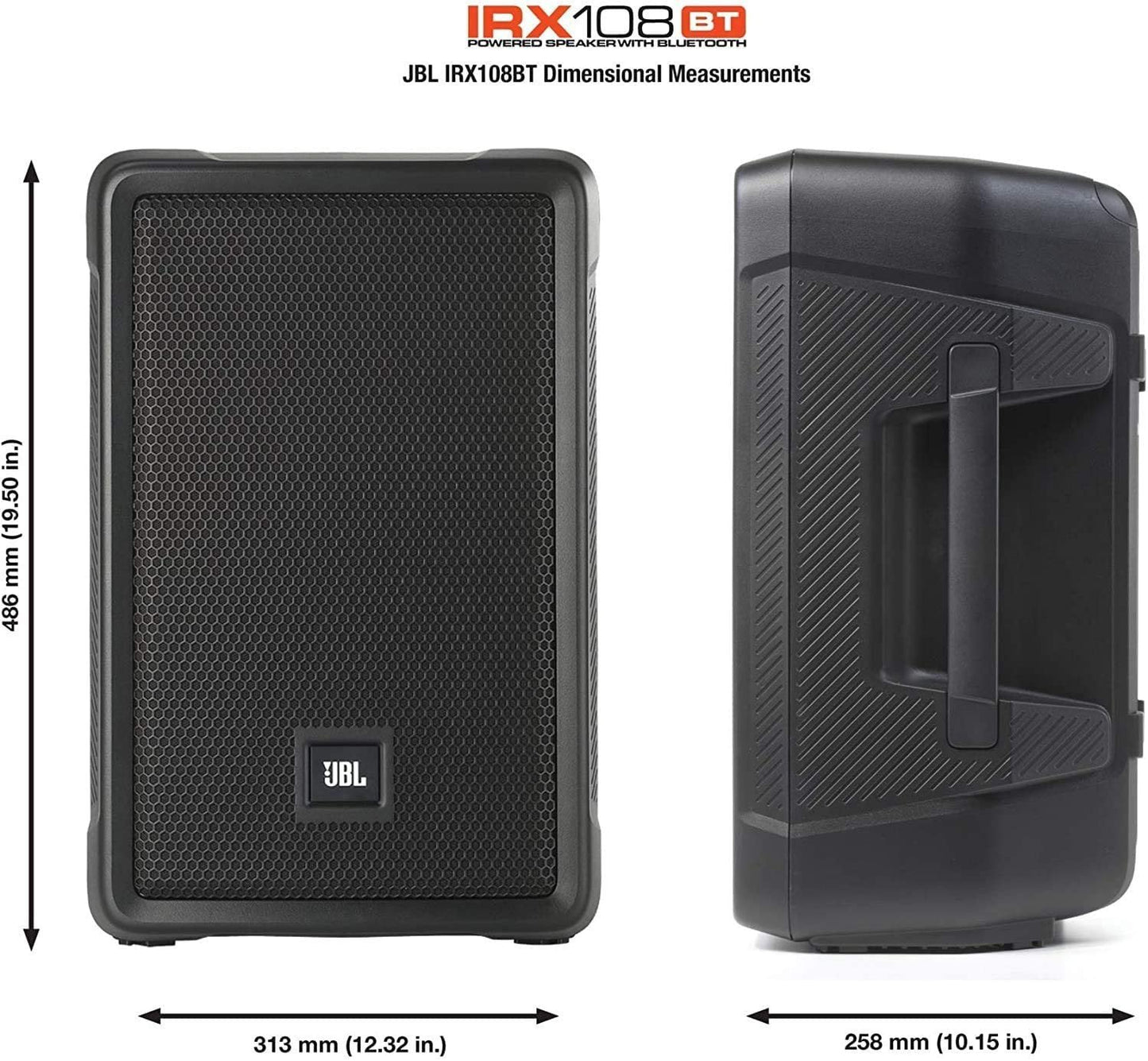 JBL Professional IRX series Powered 8" Portable Speaker