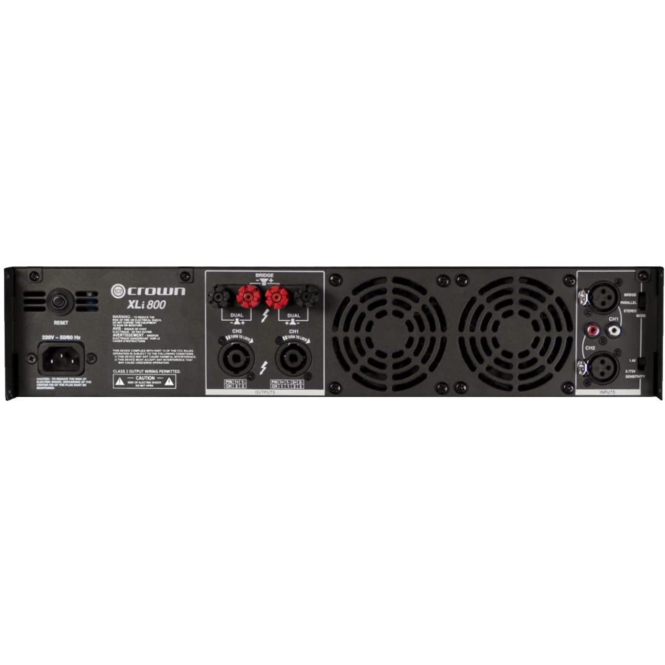 Crown XLi800 Two-channel