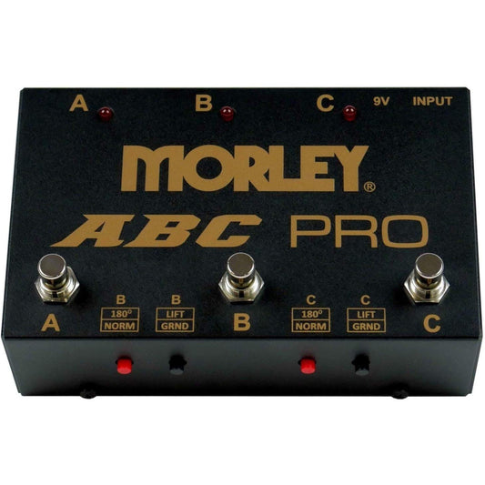 Morley ABC Pro 3-Button Switcher Combiner Pedal