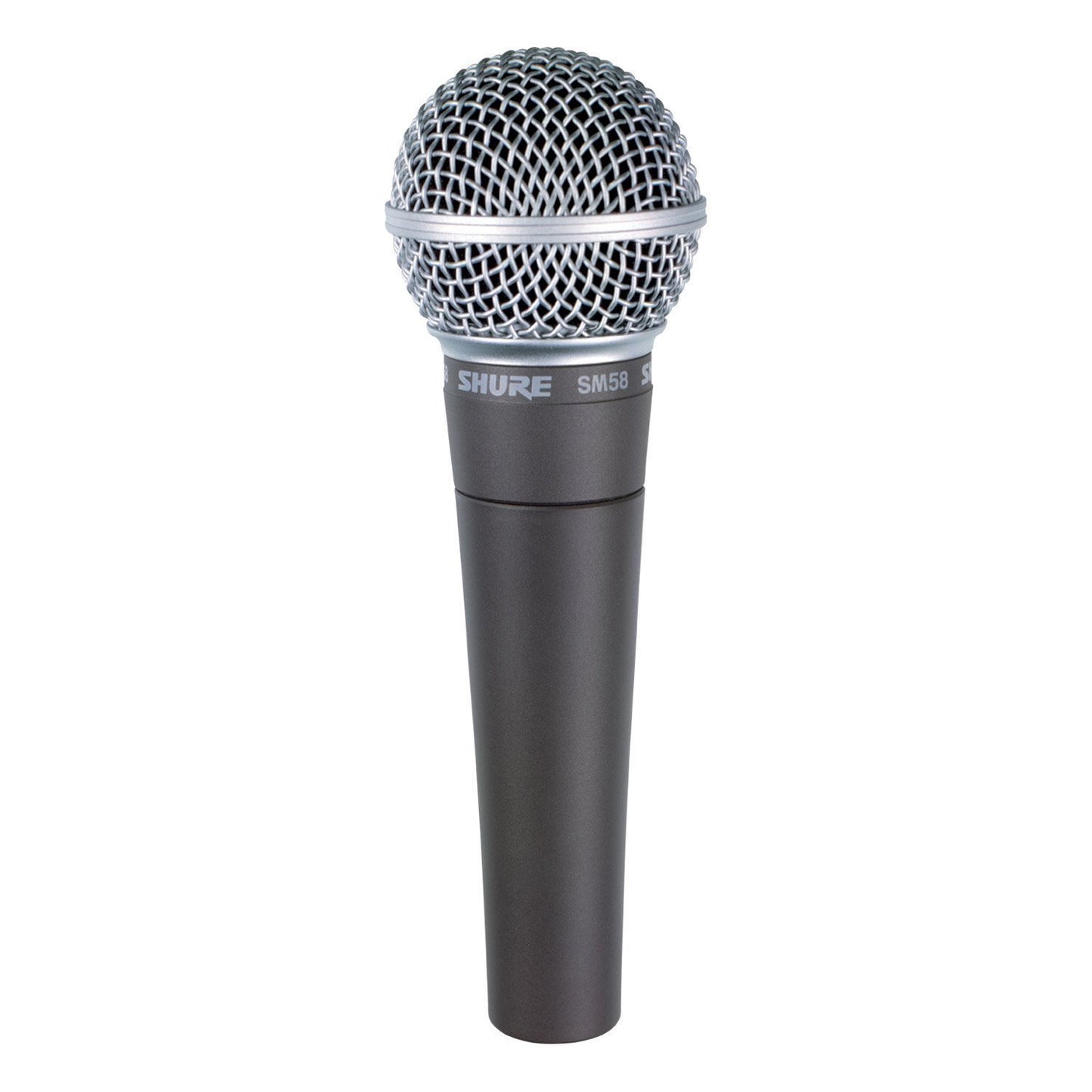 Shure SM58 Cardioid Vocal Microphone & Pig Hog Mic Cable, 20ft XLR - Bundle (Black)
