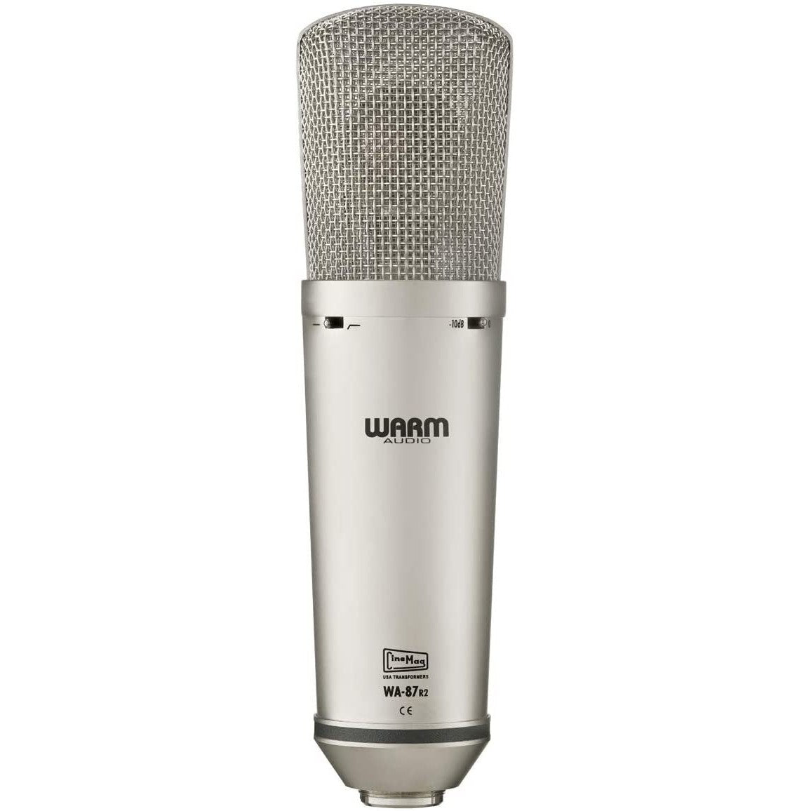 Warm Audio WA-87 R2 Large Diaphragm Condenser Microphone Nickel