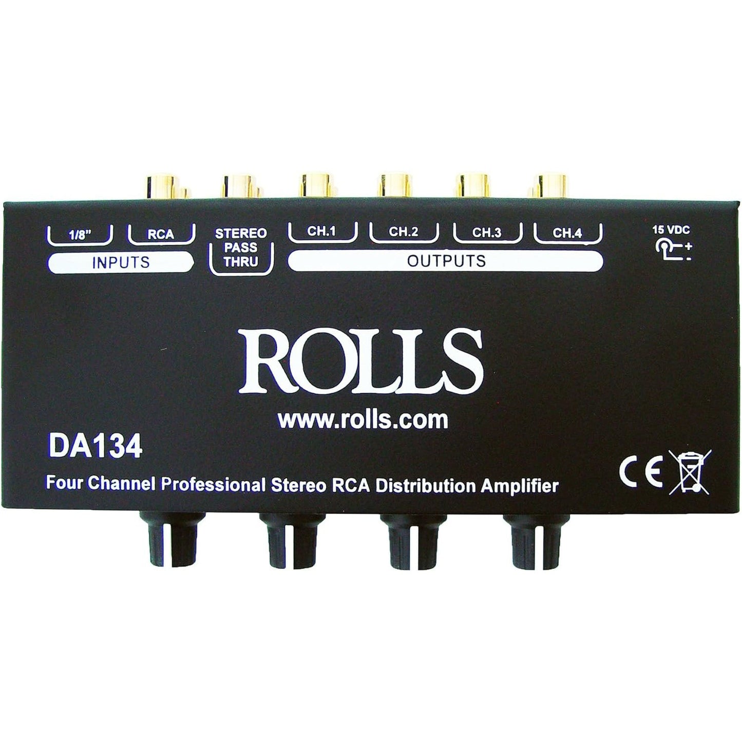 Rolls DA134 4-Channel Distribution Amplifier