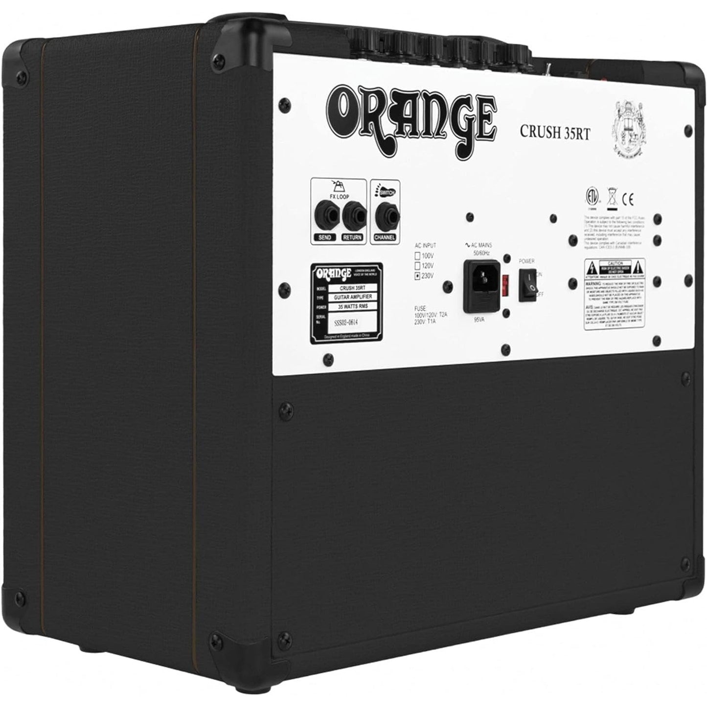Orange Amplifiers Crush 35RT 35W 1x10 Guitar Combo Amp