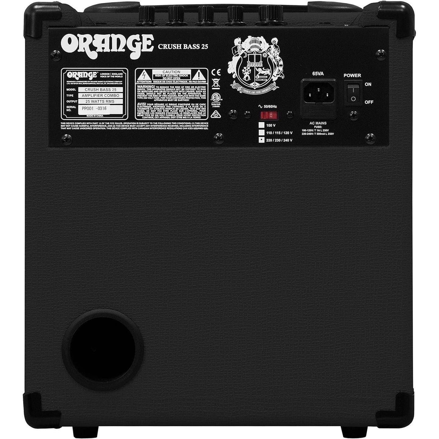 Orange Crush25 Bass Guitar Combo 1x8 25 Watts