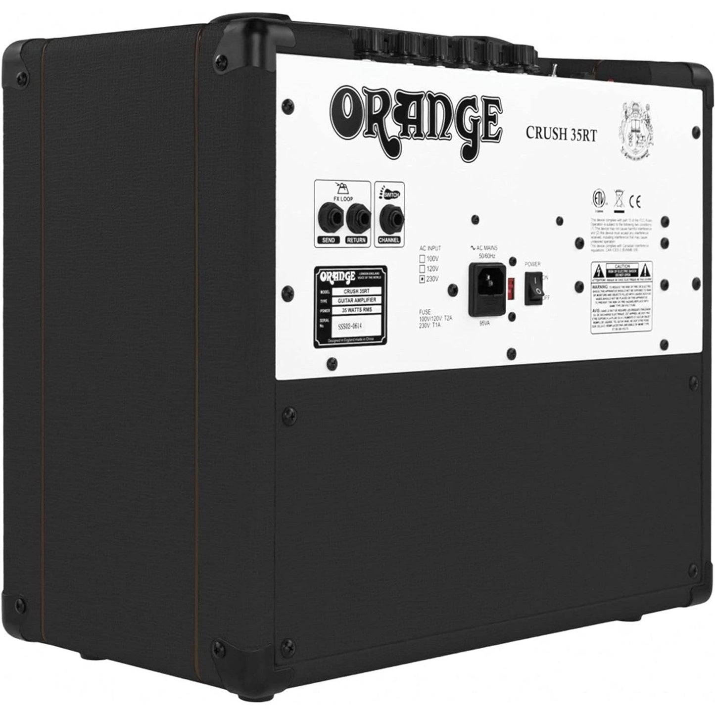 OPEN BOX - Orange Amplifiers Crush 35RT 35W 1x10 Guitar Combo Amp