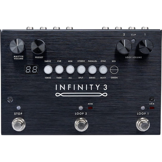 Pigtronix Infinity 3 Hi-Fi Stereo Double Looper Pedal