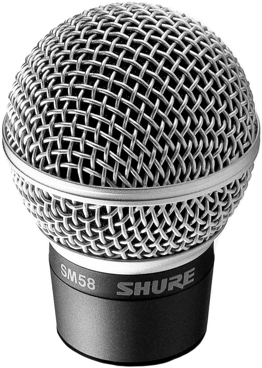Shure SM58 Cardioid Vocal Microphone & Pig Hog Mic Cable, 20ft XLR - Bundle (Black)