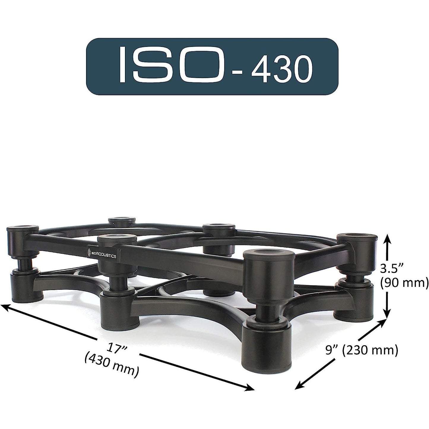 IsoAcoustics ISO-STAND Series Speaker Isolation Stands