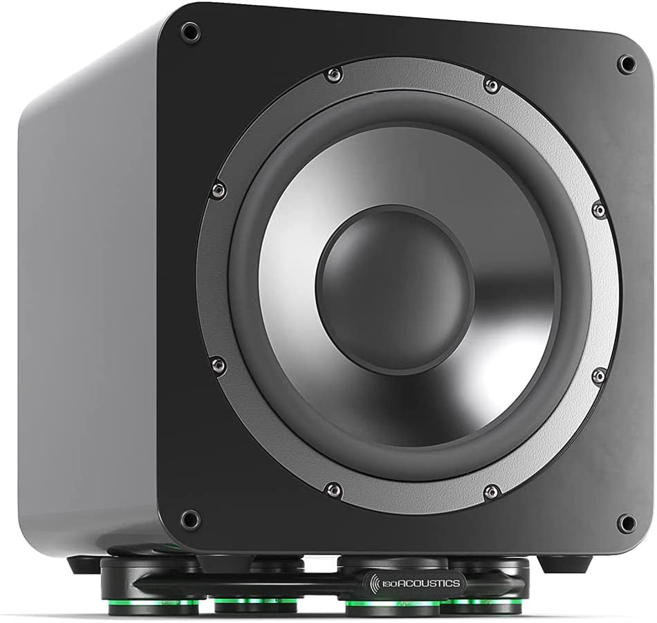 IsoAcoustics Subwoofer Isolation Stand: Aperta Sub (10.5" W x 11.5” D)