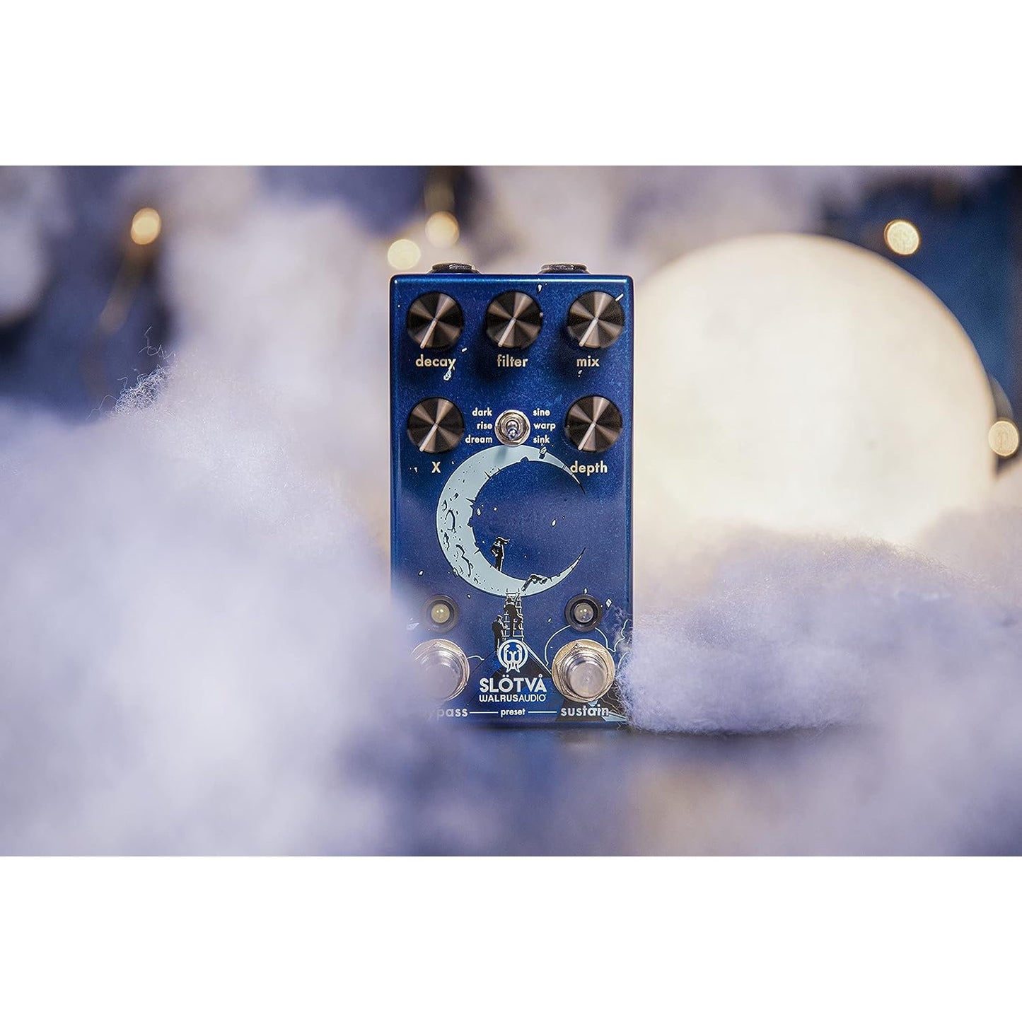 Walrus Audio Audio Slotva Multi Texture Reverb Pedal, Blue (900-1062)