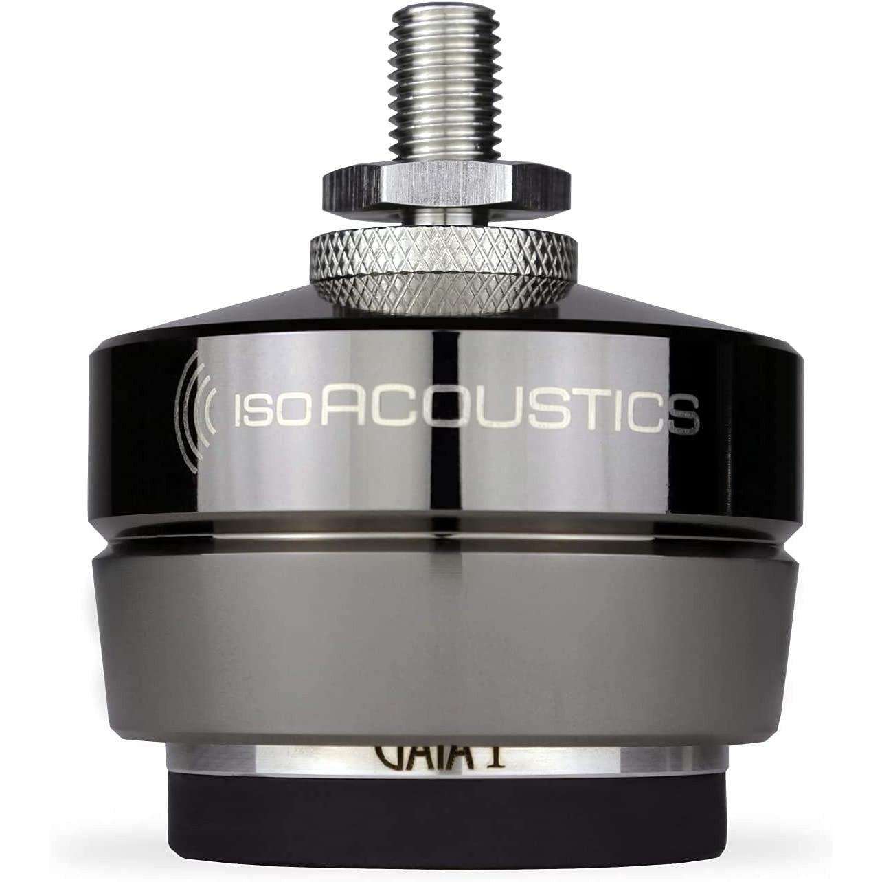 IsoAcoustics Gaia Series Isolation Feet for Speakers & Subwoofers (Gaia III, 70 lb max) – Set of 4