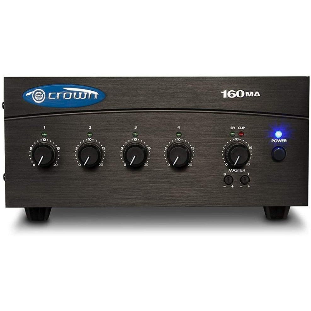 OPEN BOX - Crown 160MA Four-input Mixer/Amplifier