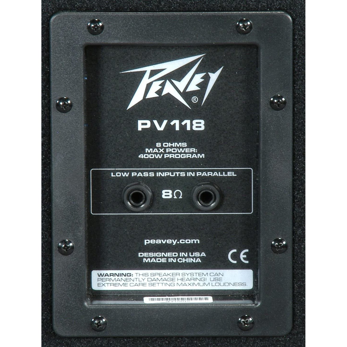 Peavey PV 118 Single 18" Subwoofer,