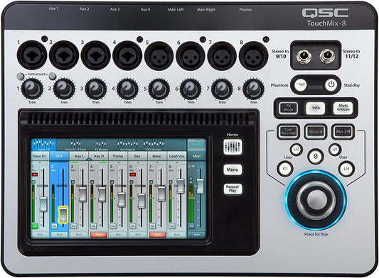 QSC TouchMix Compact Digital Mixer with Bag