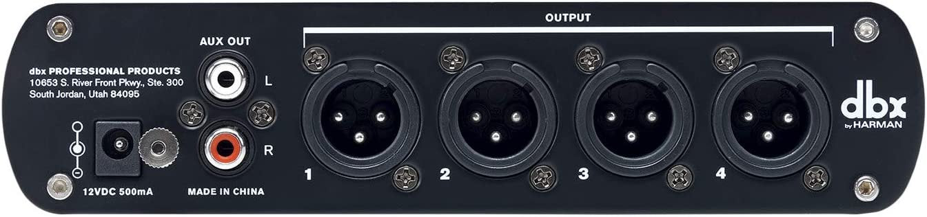 dbx DI4 Active 4-Channel Direct Box with Line Mixer