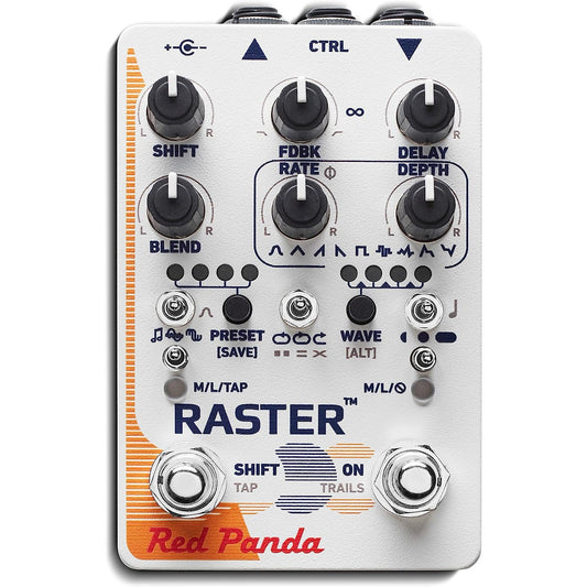 Red Panda Raster 2 Modulated Delay With Pitch Shifting