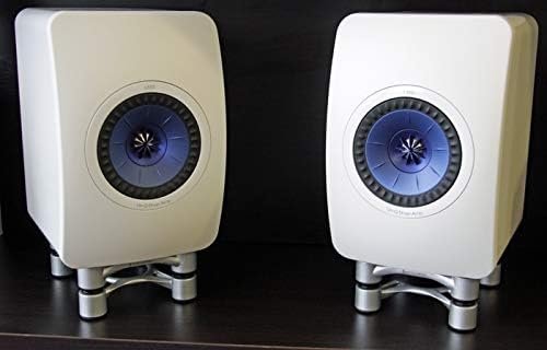 IsoAcoustics Aperta Series Isolation Speaker Stands with Tilt Adjustment: Aperta200 (7.8" x 10") Black Pair