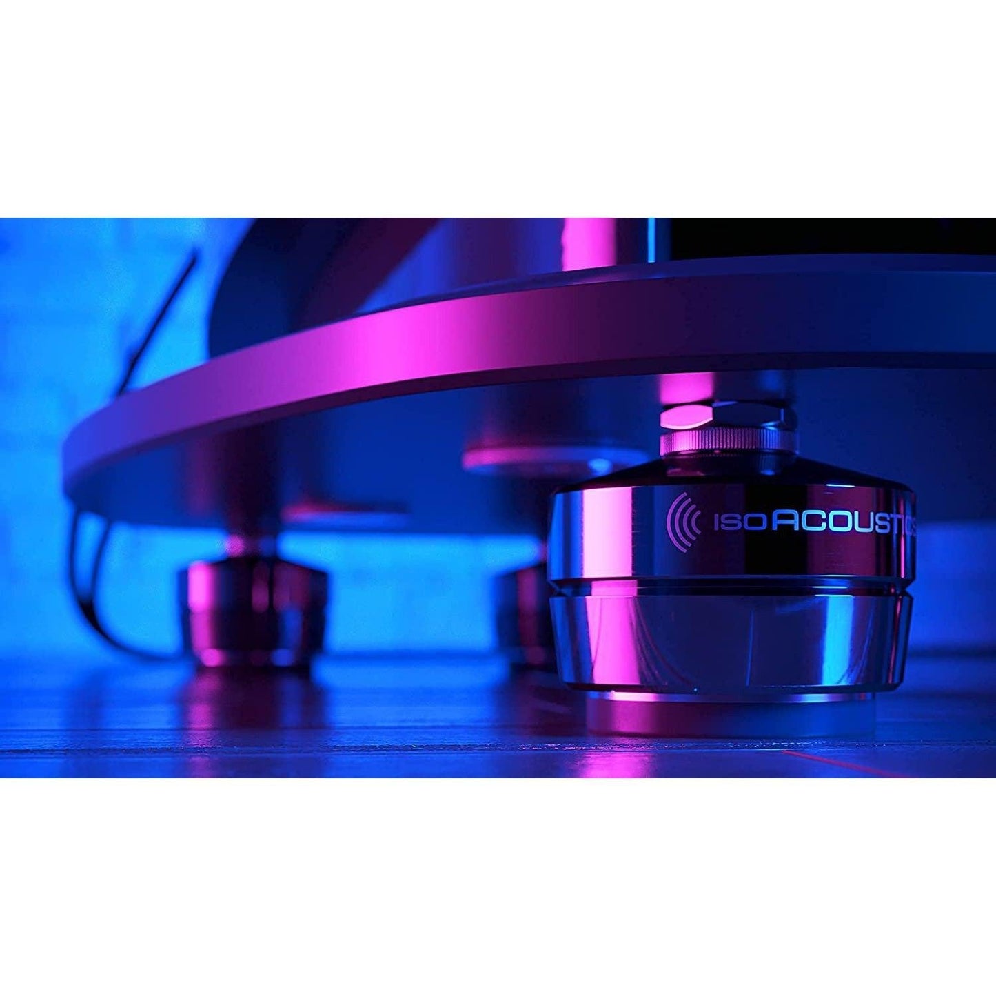 IsoAcoustics Gaia Series Isolation Feet for Speakers & Subwoofers (Gaia III, 70 lb max) – Set of 4