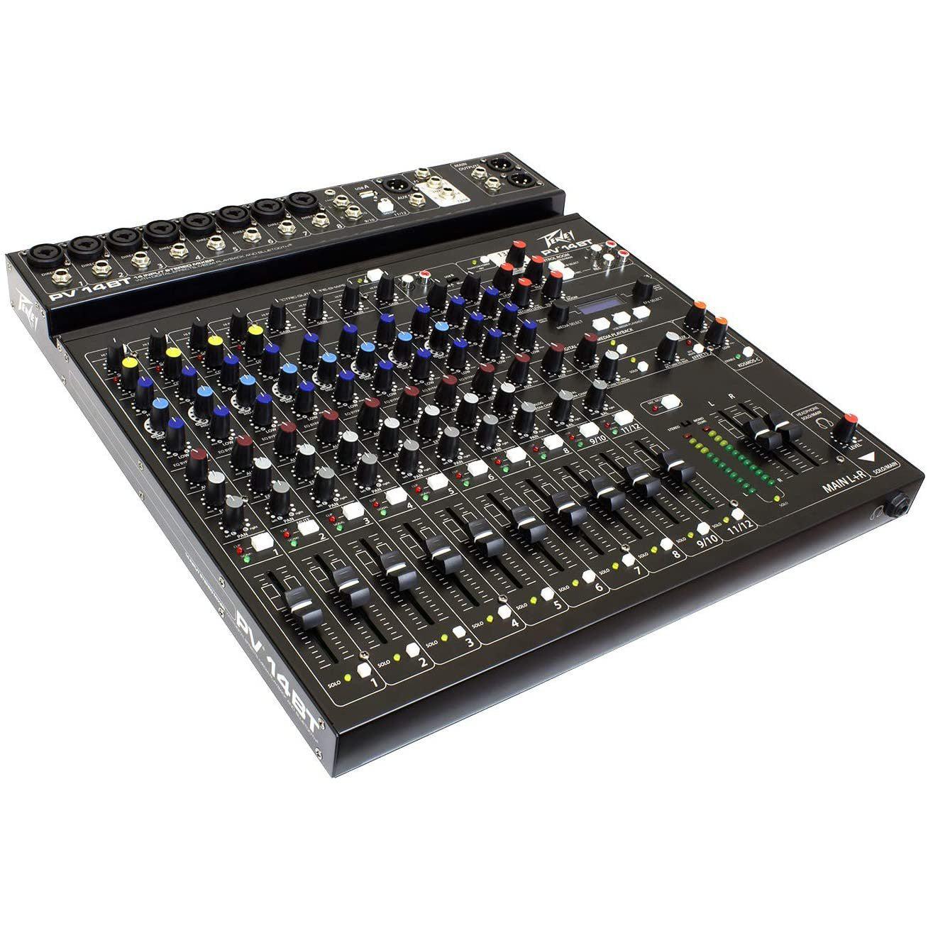 Peavey PV 14 BT 14 Channel Compact Mixer with Bluetooth