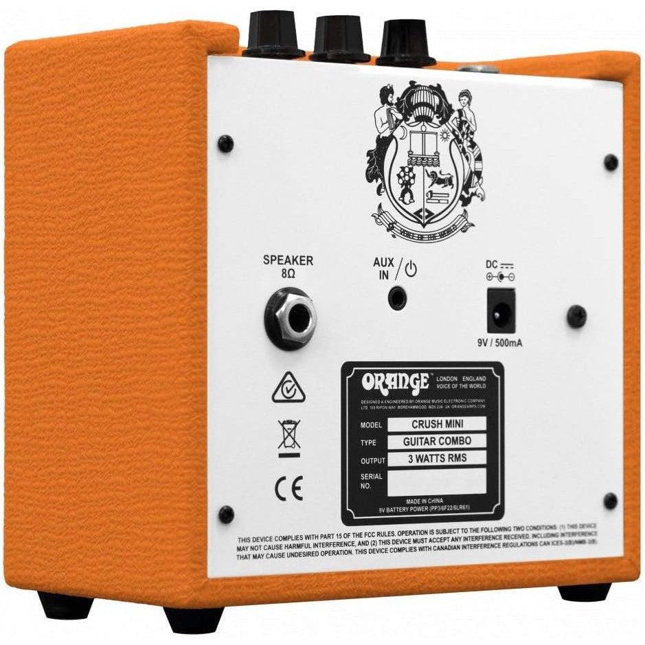 OPEN BOX - Orange Amps Crush Mini 3W Analogue Combo Amp