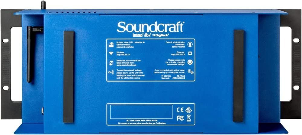 Soundcraft Ui12 Remote-Controlled Input Digital Mixer