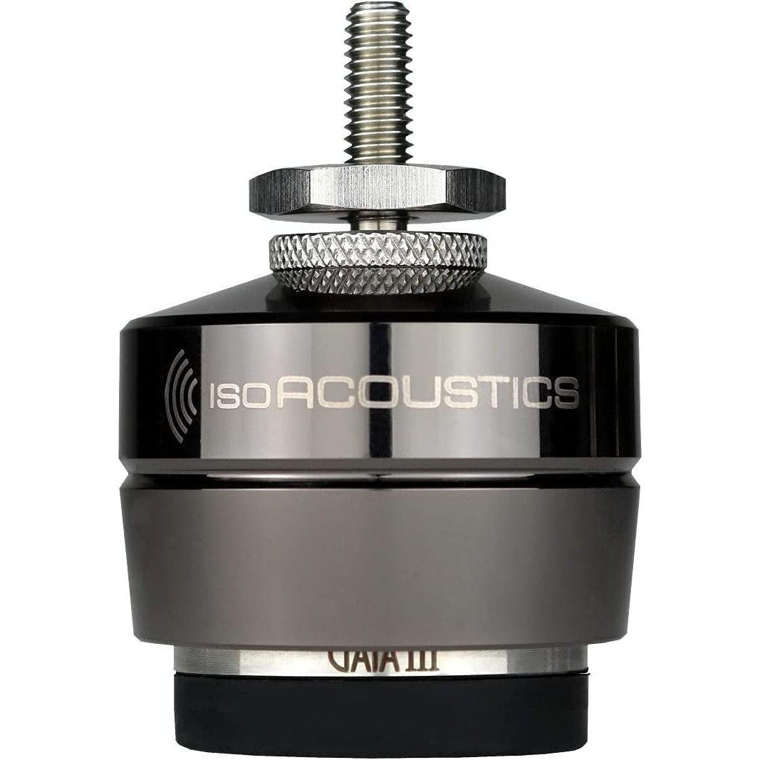 IsoAcoustics Gaia Series Isolation Feet for Speakers & Subwoofers (Gaia III, 70 lb max) – Set of 4