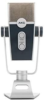 AKG Pro Audio Lyra Ultra-HD, Four Capsule, Multi-Capture Mode, USB-C Condenser Microphone for Recording and Streaming