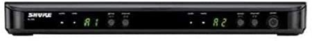 Shure BLX288/PG58 Wireless Microphone System for Two Performers with BLX88 Dual Channel Receiver and Two BLX2 Handheld Transmitters with PG58 Mic Capsules for Lead and Backup Vocal Applications