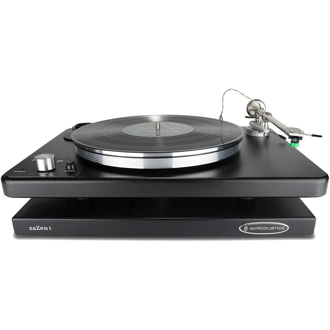 IsoAcoustics zaZen I Stable Isolation Platform for Turntables to Reduce Vibration & Skipping (Max 25 lbs)