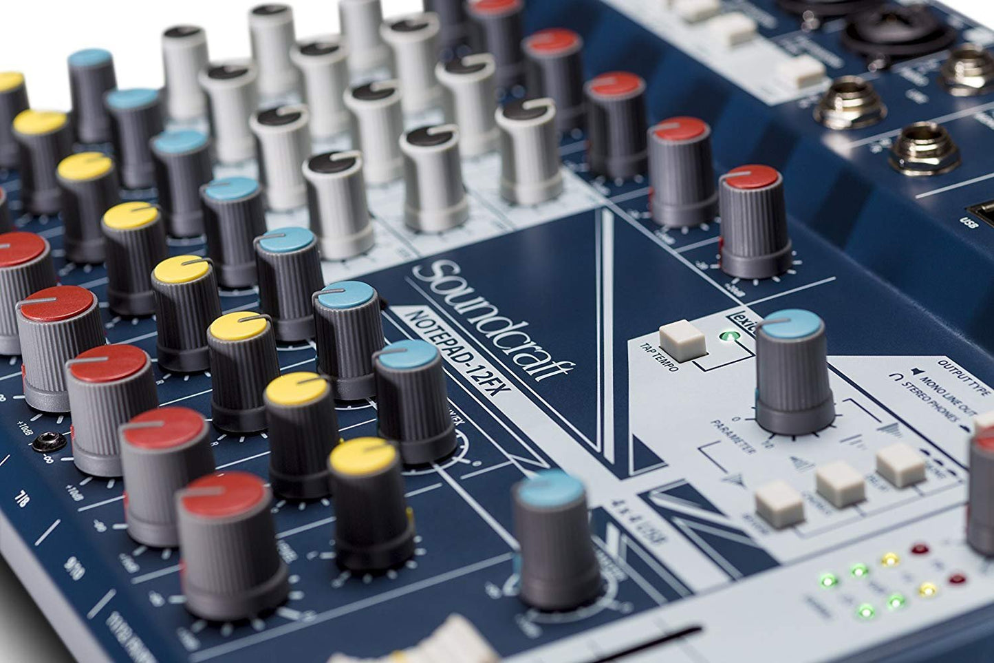 Soundcraft Notepad-12FX Small-format Analog Mixing Console with USB I/O and Lexicon Effects