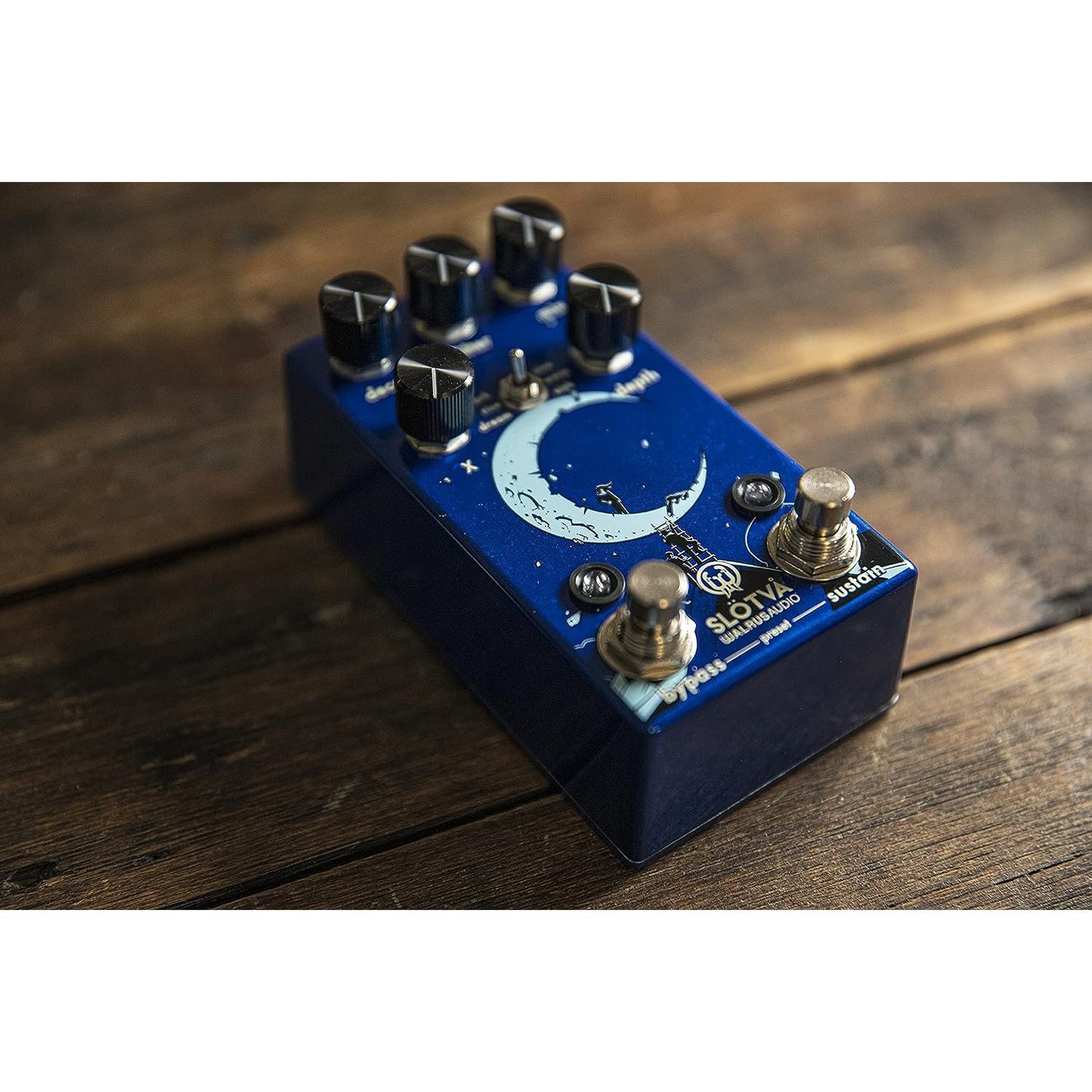 Walrus Audio Audio Slotva Multi Texture Reverb Pedal, Blue (900-1062)