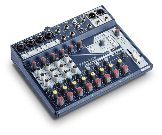 Soundcraft Notepad-12FX Small-format Analog Mixing Console with USB I/O and Lexicon Effects
