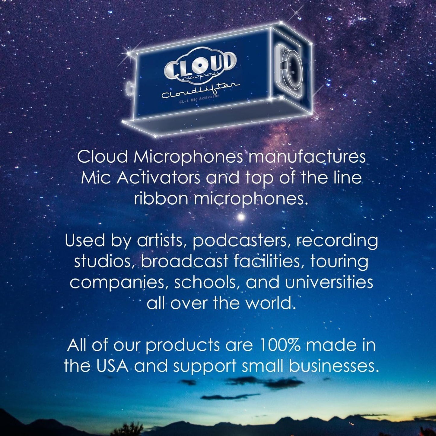 Cloud Microphones - Cloudlifter CL-Z - Vari-Z Mic Activator - Ultra-Clean Microphone Preamp Gain Variable Impedance Control - USA Made