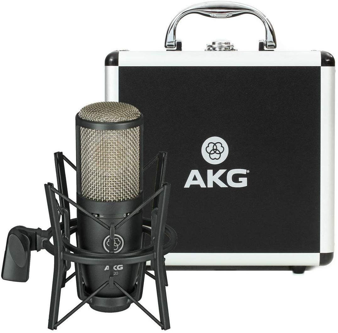AKG Pro Audio P220 Vocal Condenser Microphone, Black