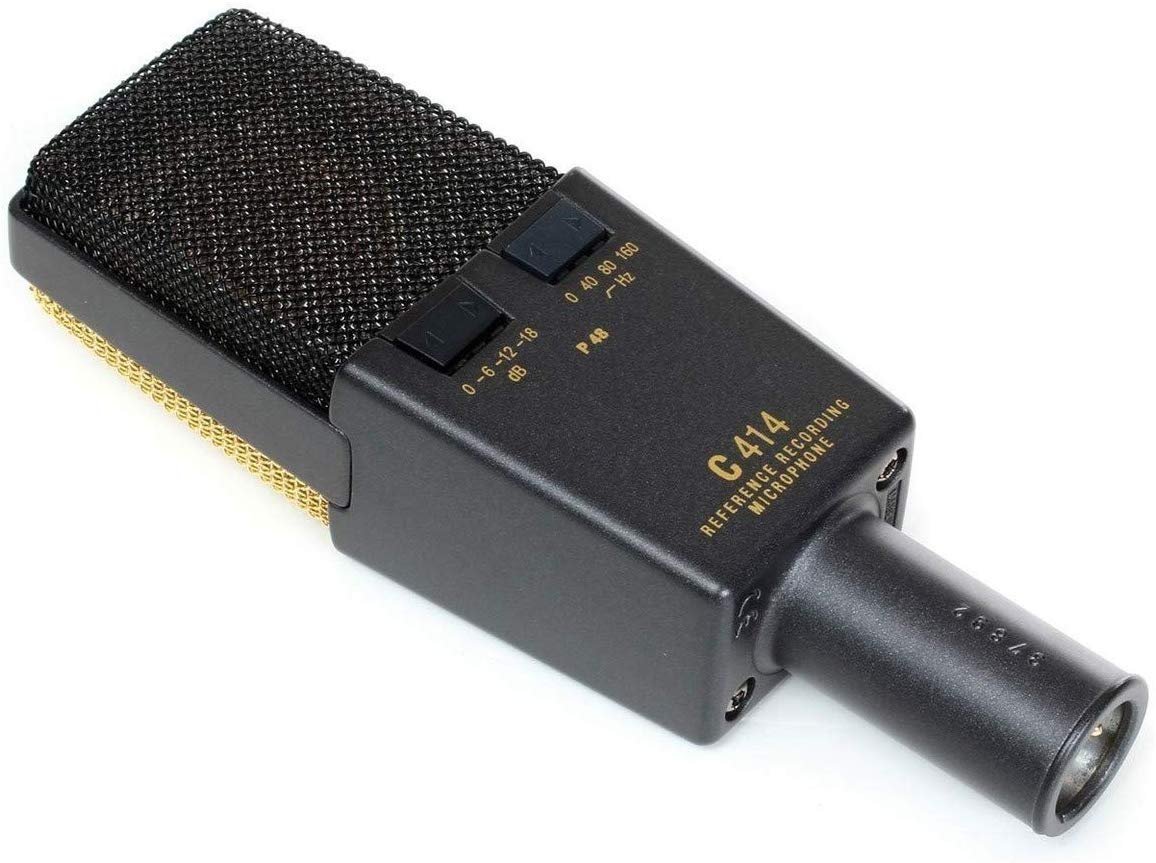AKG C414 XL II Reference Multi-Pattern Condenser Microphone,