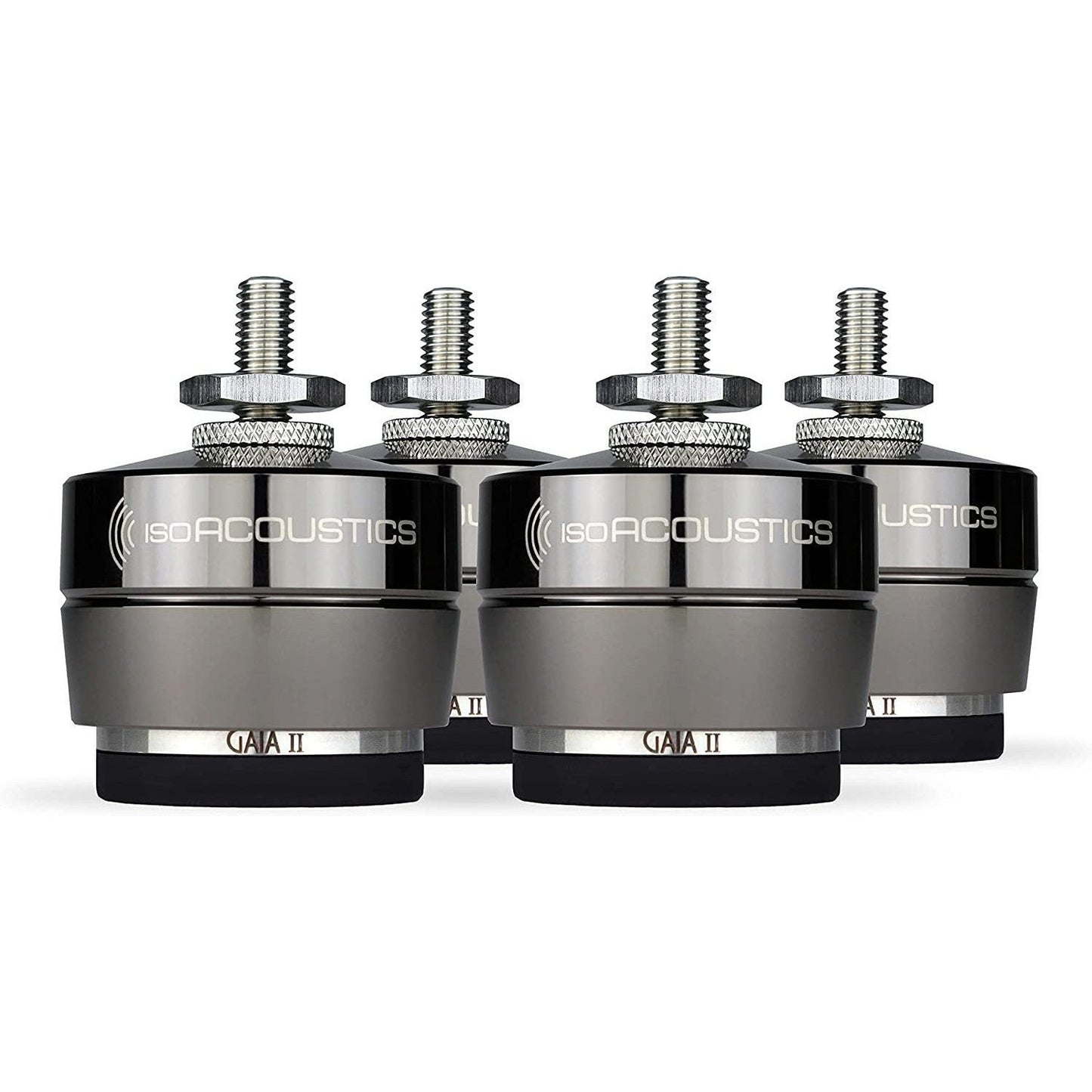 IsoAcoustics Gaia Series Isolation Feet for Speakers & Subwoofers (Gaia III, 70 lb max) – Set of 4