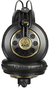 MXL 770X Multi-Pattern Condenser Microphone Package With AKG K240STUDIO Semi-Open Over-Ear Professional Studio Headphones Bundle