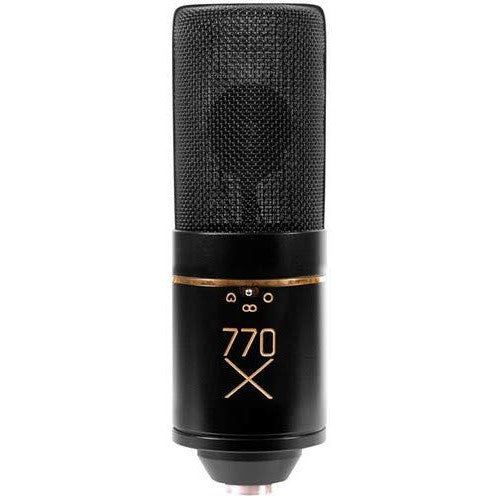 MXL 770X Multi-Pattern Condenser Microphone Package With AKG K240STUDIO Semi-Open Over-Ear Professional Studio Headphones Bundle