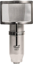 Load image into Gallery viewer, MXL V87 Low-Noise Condenser Microphone with Pop Filter and Low-Profile Shockmount